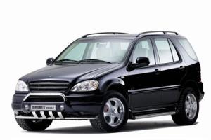 Текстильные коврики на MB ML W163 1997-2005
